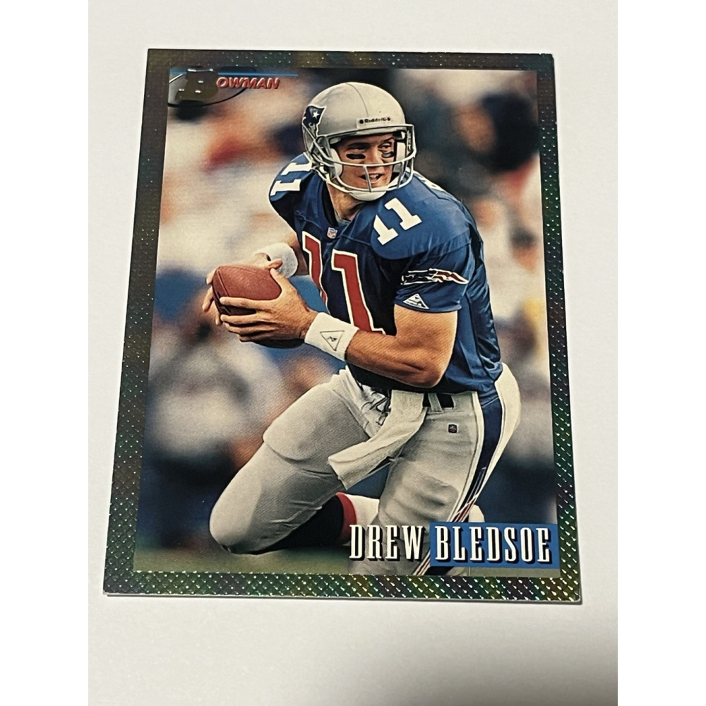 Drew Bledsoe 1993 Bowman Rookie Card New England Patriots